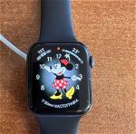 Apple Watch Series 4   Space Gray Aluminum + Black Sport Band 44 MM