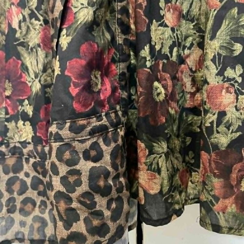 Karavan Dress New with Floral and Animal Print Size M