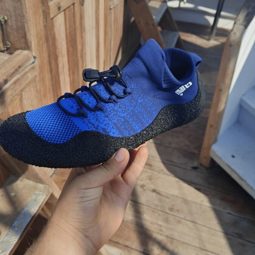 Mares water shoes, blue with black sole