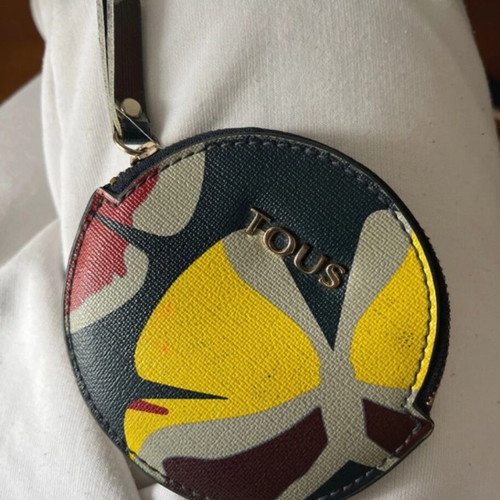 Tous wallet used, multicolored with stains