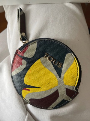 Tous wallet used, multicolored with stains