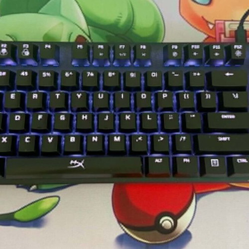HyperX Alloy Origins Core PBT mechanical gaming keyboard used, Red switches, RGB