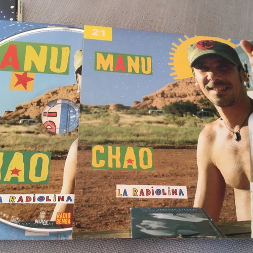 Manu Chao CD like new, pack of 2, reggae
