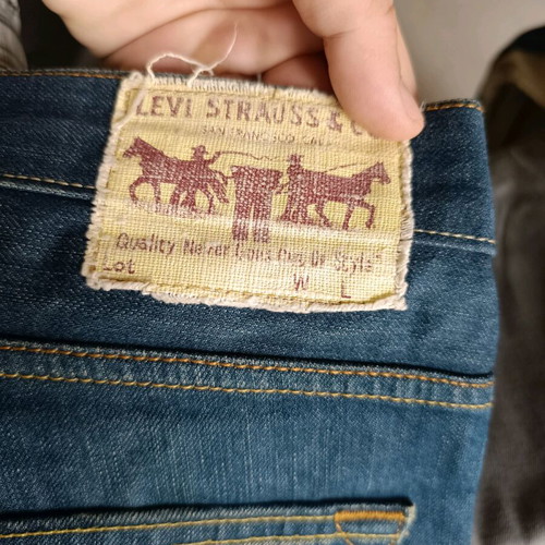 Levi's 504 Straight Fit Men's Jeans like new, blue