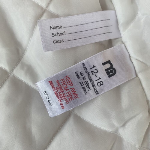 Mothercare pink Montgomery baby jacket 12-18 months, fleece, hooded