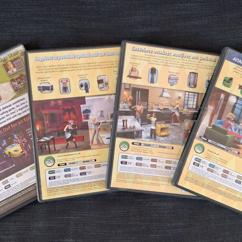 The Sims 2 Collection PC games, pack of 4