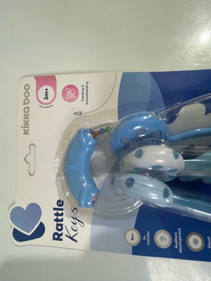 Baby toy blue keys new