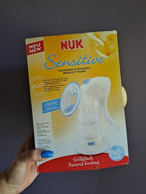 NUK Sensitive χειροκίνητο θήλαστρο