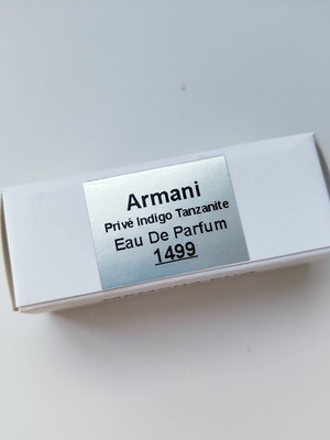 Armani Prive Indigo Tanzanite EDP tester 2ml new