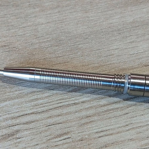 Mini tactical pen with titanium frame like new