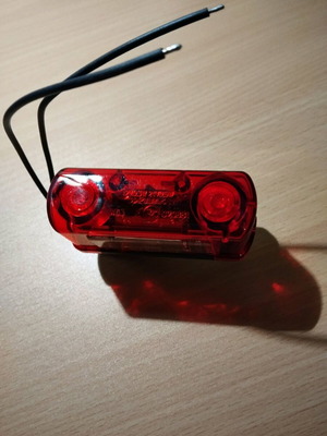 Led number plate lights like new, W53 12v-24v