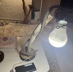 Usb rustic lamp 40 cm new