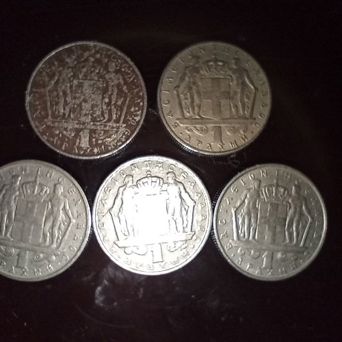 1 Drachma 1966, 1967, 1970 like new