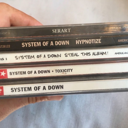 System of a Down CDs like new, pack of 5