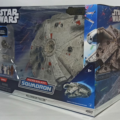 Star Wars Micro Galaxy Squadron Millennium Falcon 9'' new