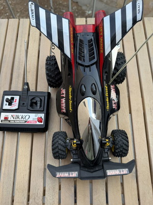 Nikko Jet Wave remote control car used with thunder sound