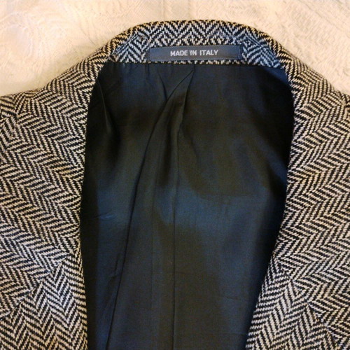 Lebole men's herringbone jacket L like new