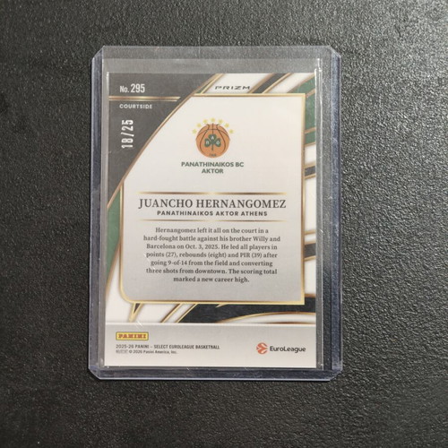 Select Juancho Hernangomez basketball card 18/25