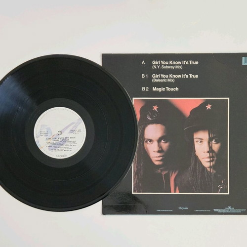 Milli Vanilli Girl You Know It's True 12" Maxi Single like new