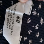 H&M long-sleeve blouse for girl 12-14 years like new