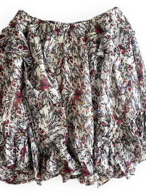 Iro multicolor mini skirt like new, size XS