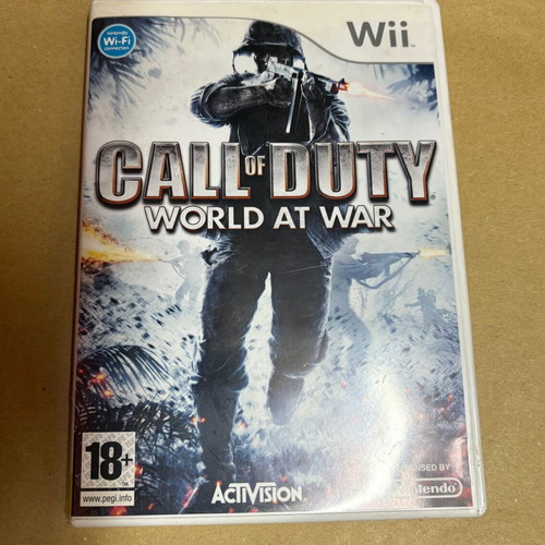 Call of Duty World at War Wii game