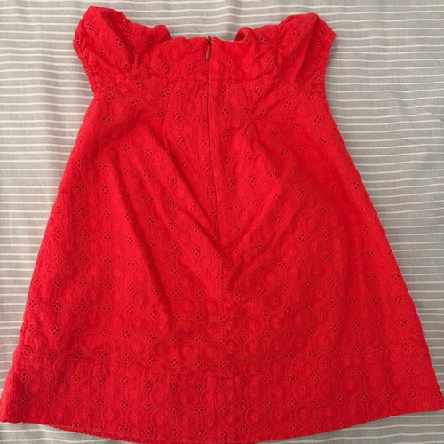 Zara baby dress like new, coral, 18-24 months