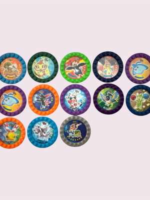 Pokemon Roks πακέτο 13 τάπες σαν καινούργιο