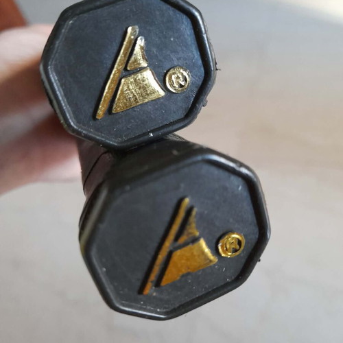 Set of 2 badminton rackets with ball like new