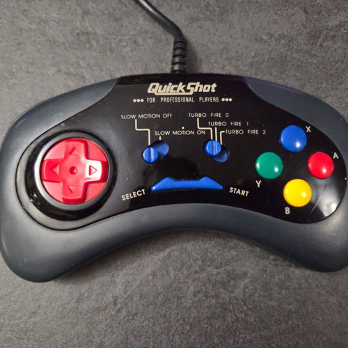 Quickshot QS-160 controllers for SNES Super Nintendo used, pack of 2