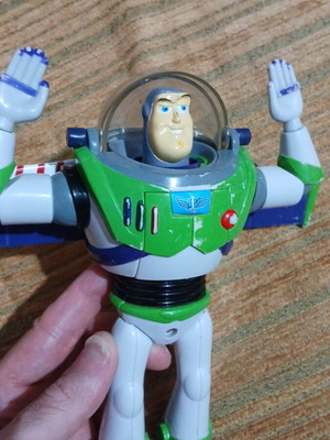 Captain Buzz Lightyear figure used