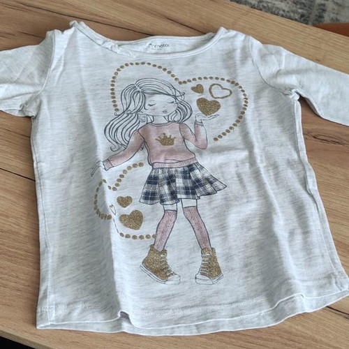 Prenatal girls' children's shirt used