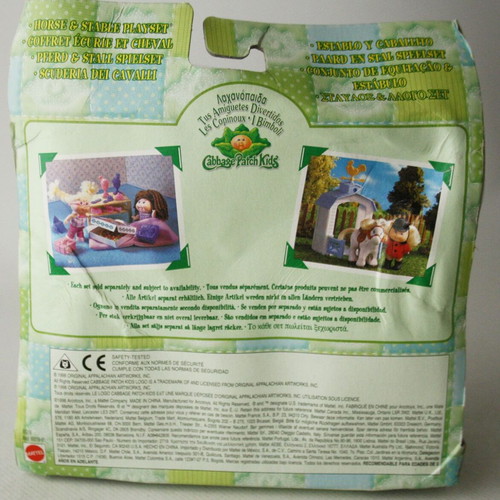 Vintage 1998 Cabbage Patch Kids Missy Horse Playset new