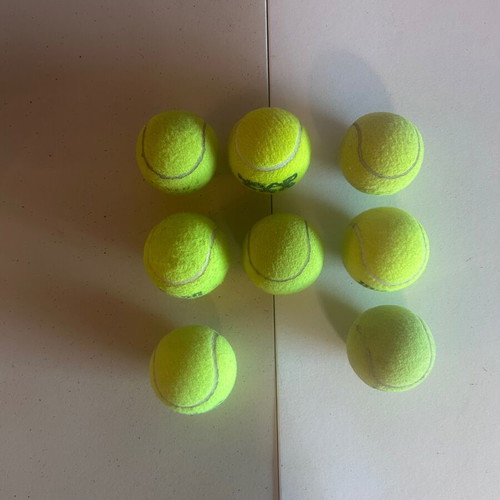 Tennis ball set of 8 with mesh carrying bag, Wilson, Head Pro, Penn