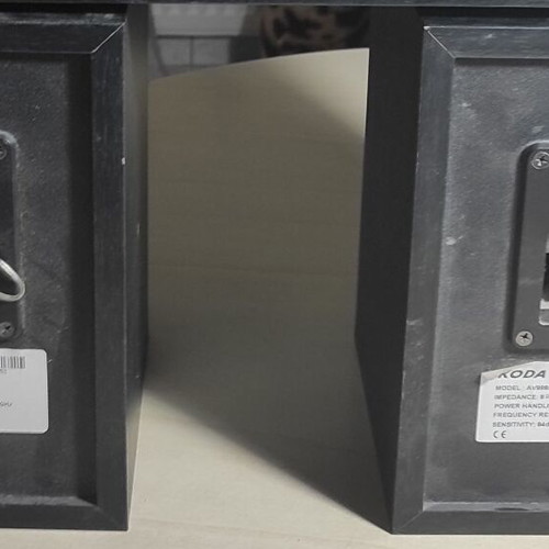 Koda AV-988S speakers used, set of 2, bookshelf