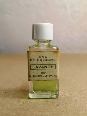 Lavande M. Thibeault miniature used, original 1950 perfume