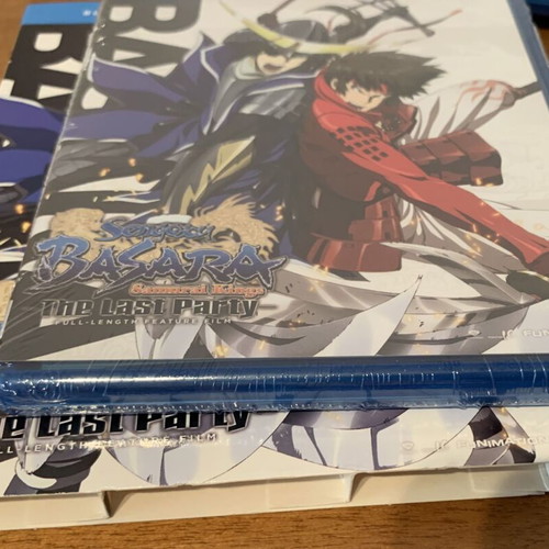 Samurai Kings Sengoku Basara Blu-Ray+DVD Combo Pack sealed, complete series