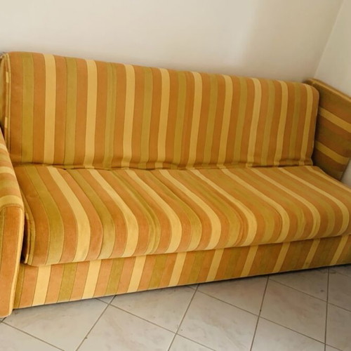 Sofa bed with storage space like new