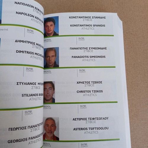 Book Hellenic Olympic Team Athens 2004 like new
