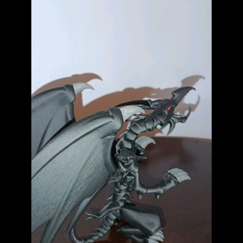 Red Eyes Black Dragon 3D printed figure like new