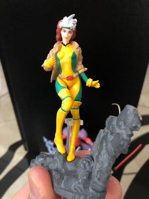Φιγούρα Rogue από X-Men 9 cm μεταχειρισμένη, σπάνια Marvel Comics