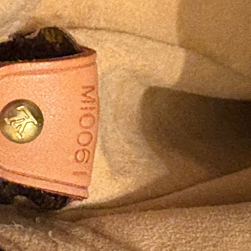 Louis Vuitton Looping GM shoulder bag used, brown monogram canvas