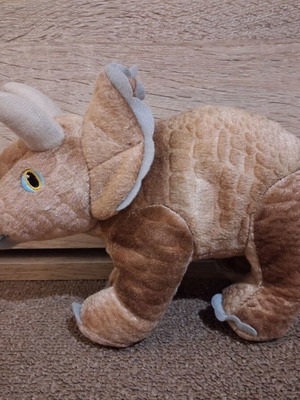 Plush dinosaur toy