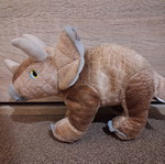 Plush dinosaur toy