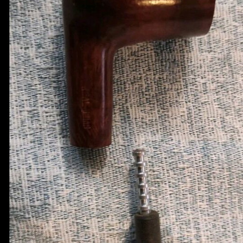 Vintage Italian Real Briar Pipe like new, brown black