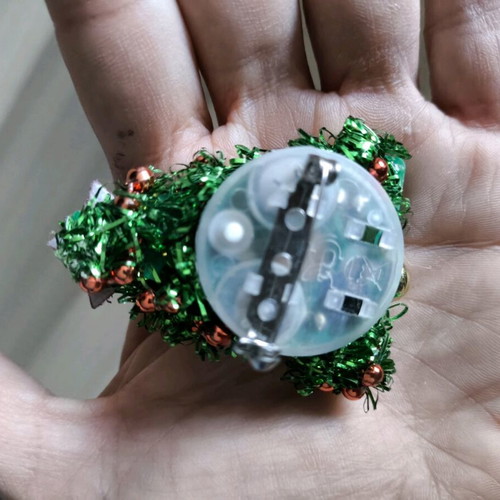 Christmas brooch used