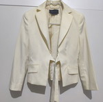 BCBG Maxazria short jacket size Medium, beige