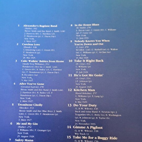 Bessie Smith Classic Blues CD like new