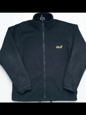 Jack Wolfskin fleece jacket L, black