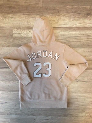 Jordan hoodie size M kids like new, beige